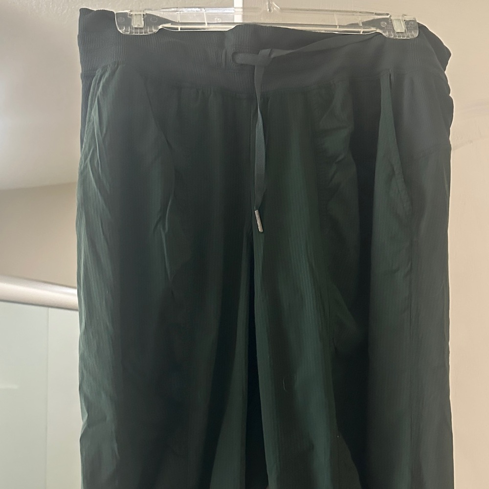 lululemon athletica Dark Green Track Pants